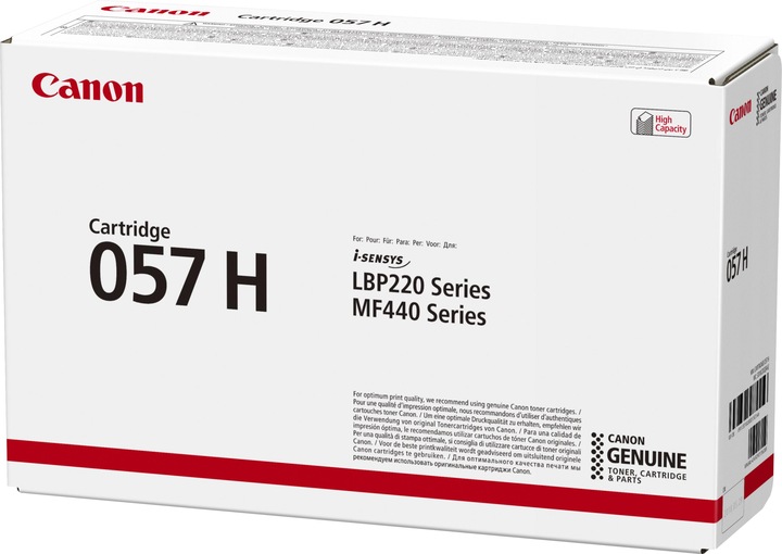 Actual product image Canon 057 H (FC)
