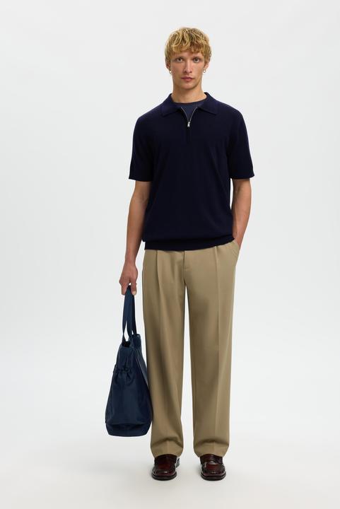 Produktbild Selected 100% Merinowoll Poloshirt (M)