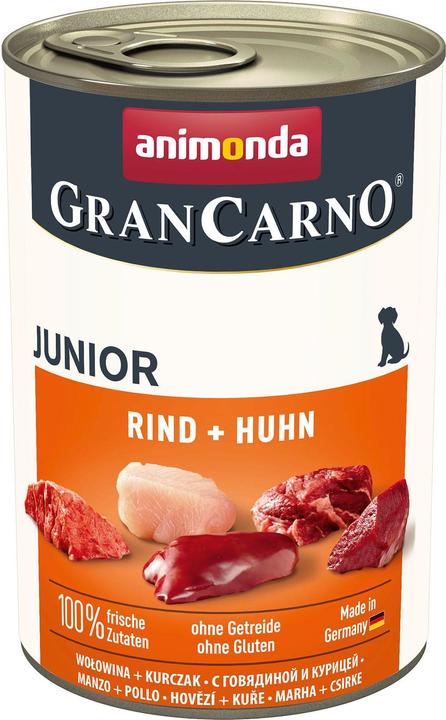Produktbild animonda GranCarno Original Junior Rind + Huhn (Junior, 1 Stk., 400 g)