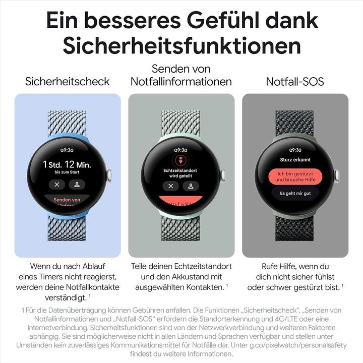 Immagine prodotto Google Pixel Watch 2 LTE (41 mm, 4G)