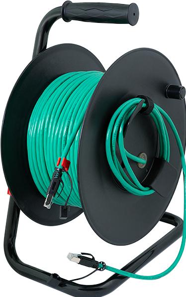 Produktbild LogiLink Netzwerkkabel (S/FTP, CAT6a, 80 m)