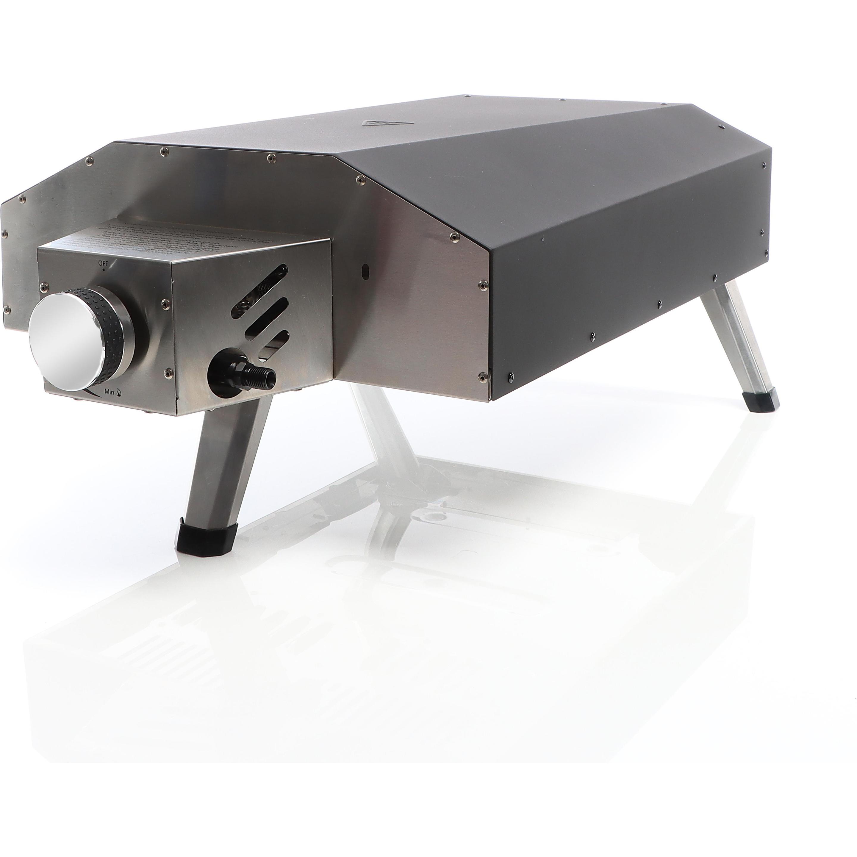 Toboli, Pizzaofen, Gas Pizzaofen Pizzastein 330x330mm tragbar Garten Outdoor Pizza Gasofen (Pizzaofen Gas)