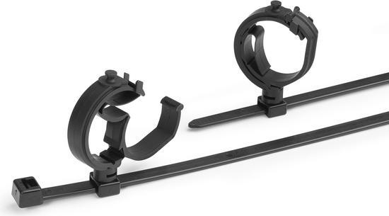 Image du produit HellermannTyton Liens de fixation 2pcs (Serre-câbles velcro, 390 mm, 200 pcs)