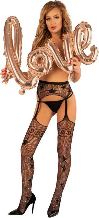 Image du produit LivCo Corsetti Fashion LC Grarddis tights black S/L (L, S)