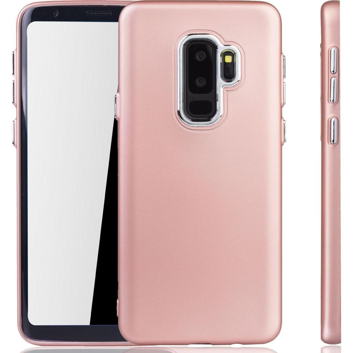 König Design Handyhülle für Samsung Galaxy S9 Plus Schutzcase Backcover Bumper Etuis Pink (Samsung Galaxy S9+), Smartpho...