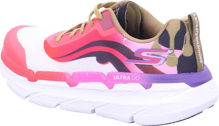 Immagine prodotto Skechers Scarpe da donna stringate sportive con suola in gomma, rosso (35)