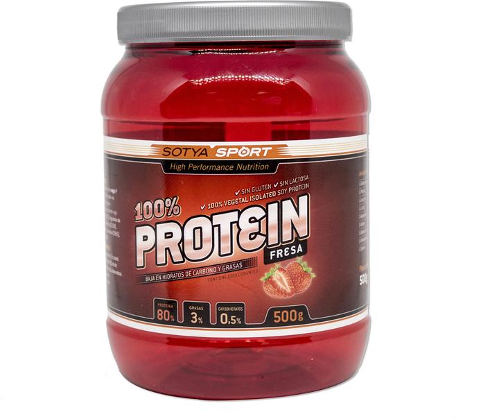 Produktbild Sotya Protein (500 g, 1x, Erdbeere)