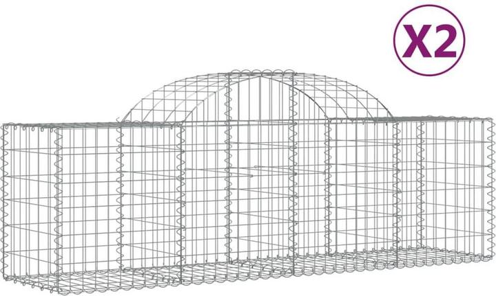 Actual product image vidaXL Gabionenkorb