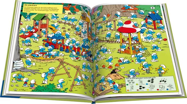 Produktbild Ravensburger Die Schlümpfe: Das grosse Wimmelbuch (Deutsch, IMPS, 2023)