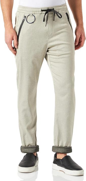 Replay Smart Business Herringbone Comfort Casual Trousers (W30/L32)