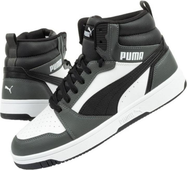 PUMA Bianco-PUMA Nero-Grigio Ombra