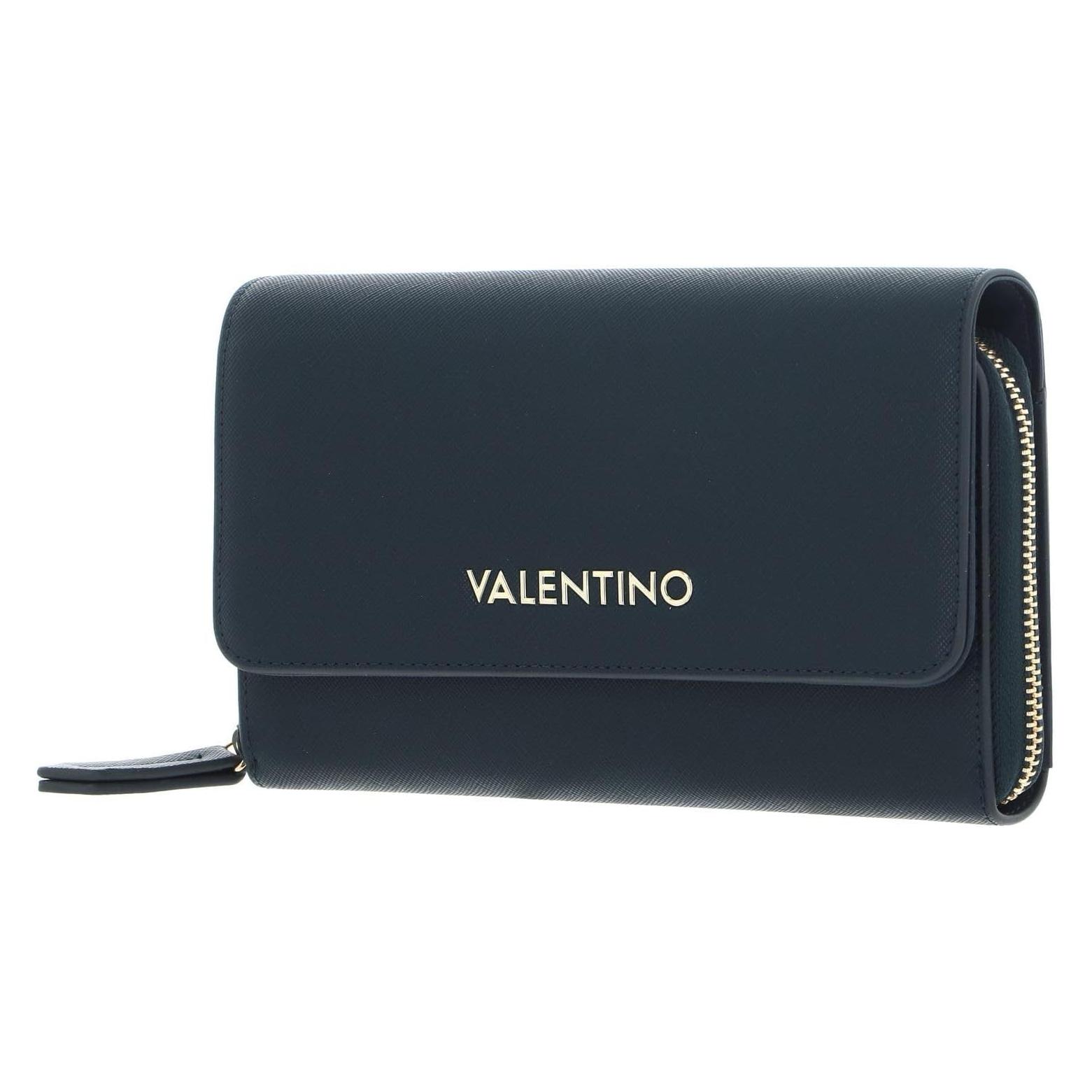 Valentino, Damen, Handtasche, Zero Re Geldbörse Mit Schulterriemen Ottanio, Türkis