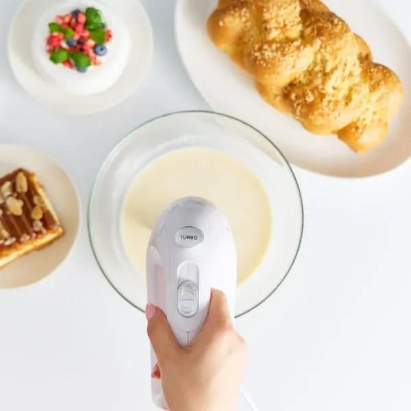 Actual product image MPM MMR-25 Handmixer weiss (250 W)