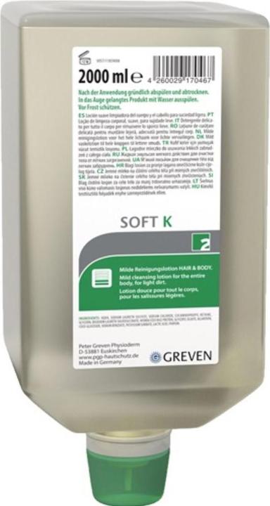 PGP Ganzkörperreinigungslotion GREVEN® SOFT 2 l Varioflasche (2000 ml)
