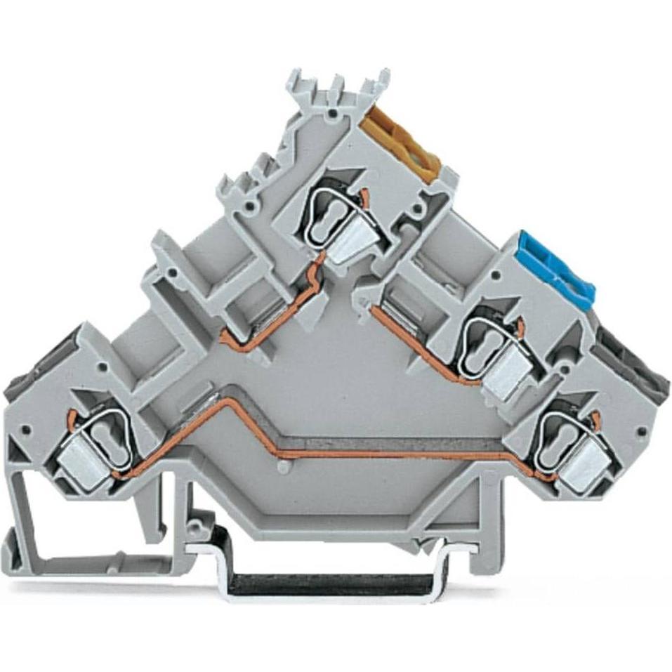 Wago Terminale iniziatore a 3 fili, Accessori di elettronica + Alloggiamento, Grigio