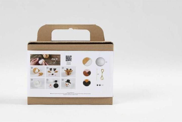 Produktbild Creativ Company Weihnachtskugeln Rentier