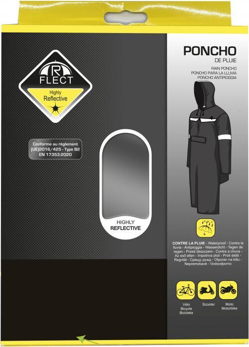 Produktbild R Flect hochsichtbarer poncho mit ce-zulassung waterproof (XXL)