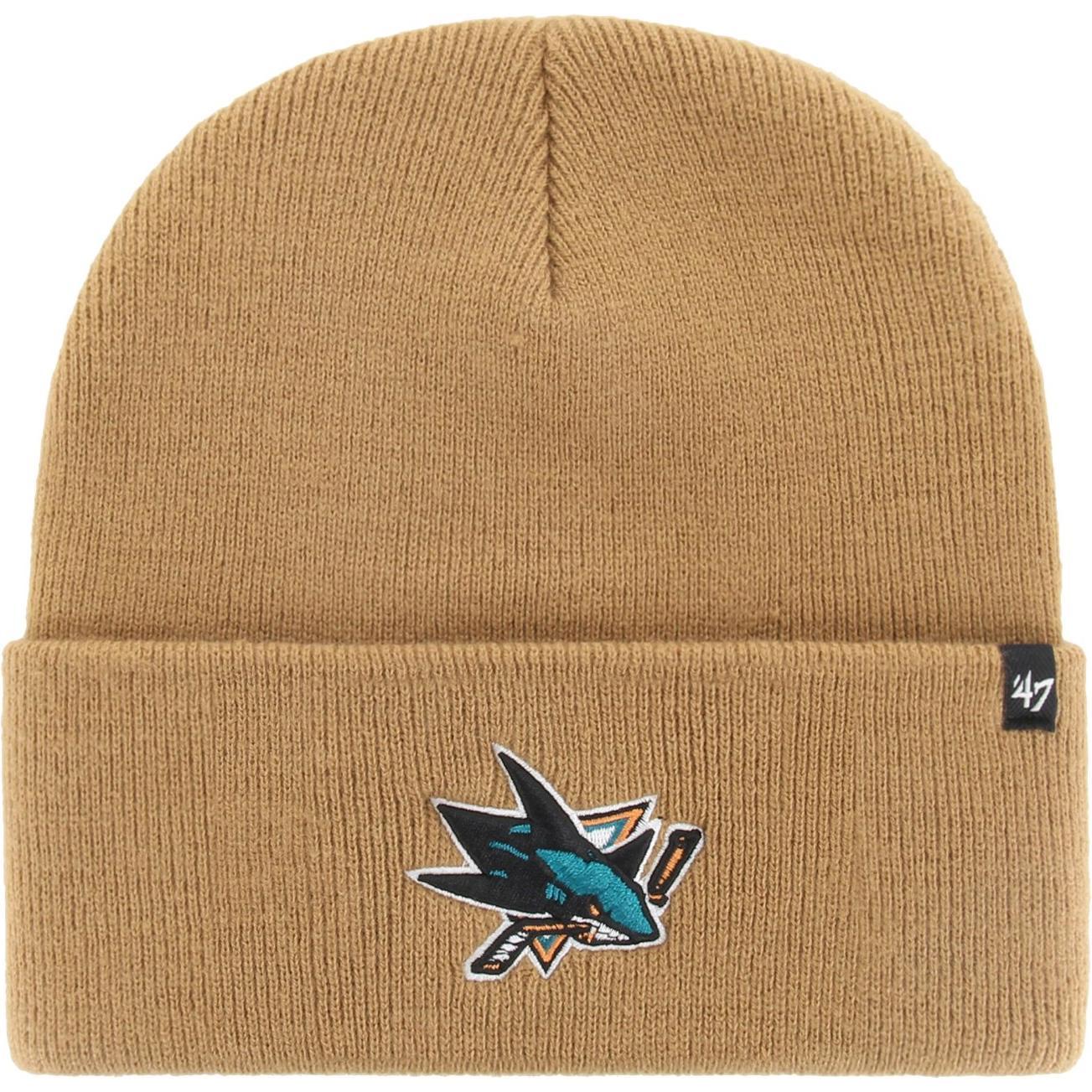 47 Brand, Herren, Mütze, Haymaker San Jose Sharks, Beige