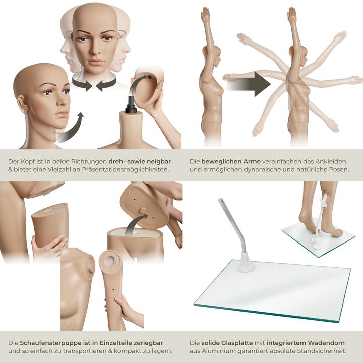 Produktbild tectake Mannequin