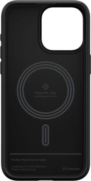 Actual product image Caseology Parallax MAG iPhone 15 Pro 6.1" Magsafe Czarny/Matte Black ACS06749 (Apple iPhone 15 Pro)