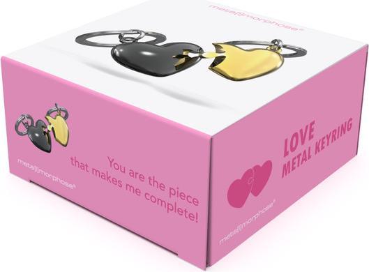 Image du produit Metalmorphose Porte-clés Puzzle de Coeurs