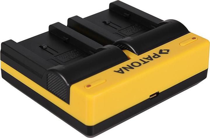 Productafbeelding Patona Dubbele lader voor Canon BP-808 FSxx FS10 FS-10 FS100 FS-100 FS11 FS-11 BP-808 HF incl. (Batterijlader voor camera)