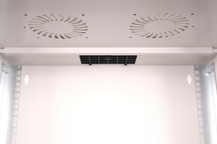 Actual product image Digitus 19" 7U wall-mounted housing, SOHO PRO 370 x 540 x 400 mm, grey (12.15 RU, 19 inch rack)