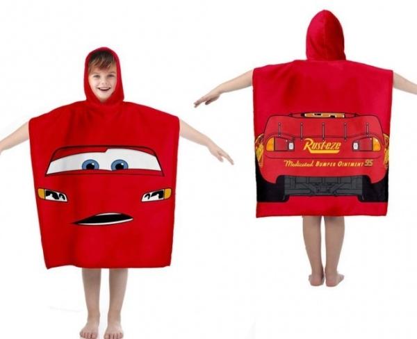 Image du produit MCU Disney Biler Poncho badehåndklaede med haette - 100 procent bomuld
