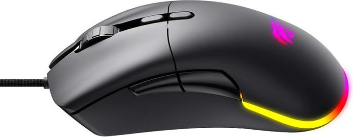 Actual product image Havit - Wired Gaming Mouse (MS954) - 800/1600/2400/3200/6400/12000 DPI, 1.6m, 5V - Black (Cable)