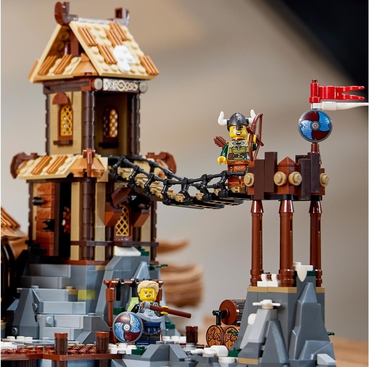Produktbild LEGO Wikingerdorf (21343, LEGO Ideas, LEGO Seltene Sets)