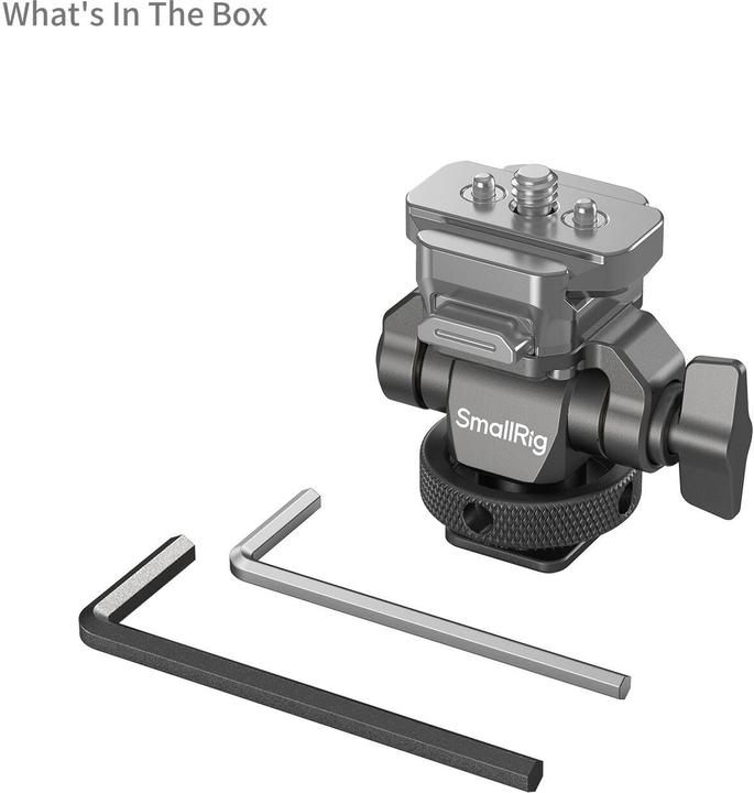 Produktbild SmallRig 4888 HawkLock Quick Release Monitor Support with H21 Cold Shoe Mount (Monitor Zubehör)
