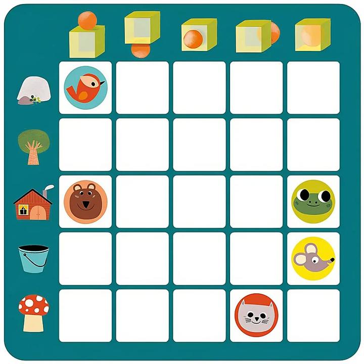 Immagine prodotto Djeco Eduludo Topologix (mult) (Francese, Inglese, Italiano, Tedesco, 4 - 6 anni)