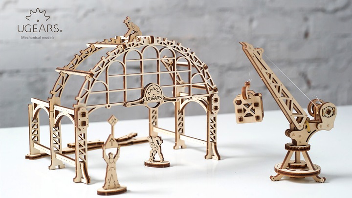 Immagine prodotto Ugears Treno Punto di trasbordo