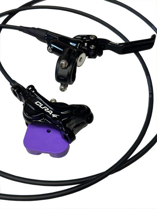 Immagine prodotto Formula Freno a disco CURA 4 con leva TFRA/FCS, VR/HR, 175cm, nero lucido (Freno anteriore, Leva del freno, 4)