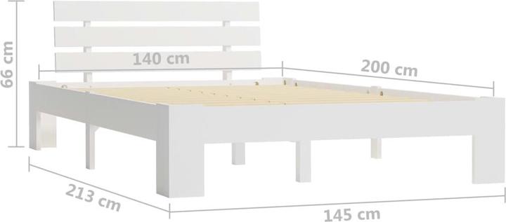 Image du produit vidaXL Bettgestell (140 x 200 cm)