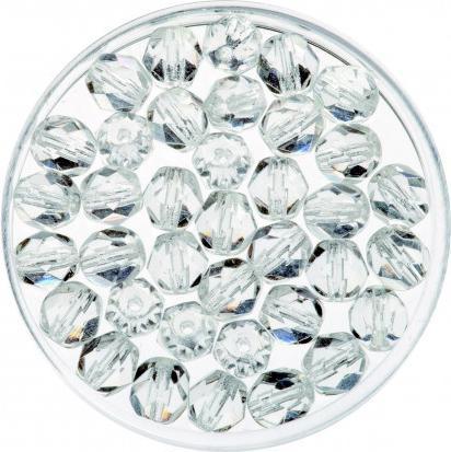 Glorex Glasschliffperlen 6mm 50St