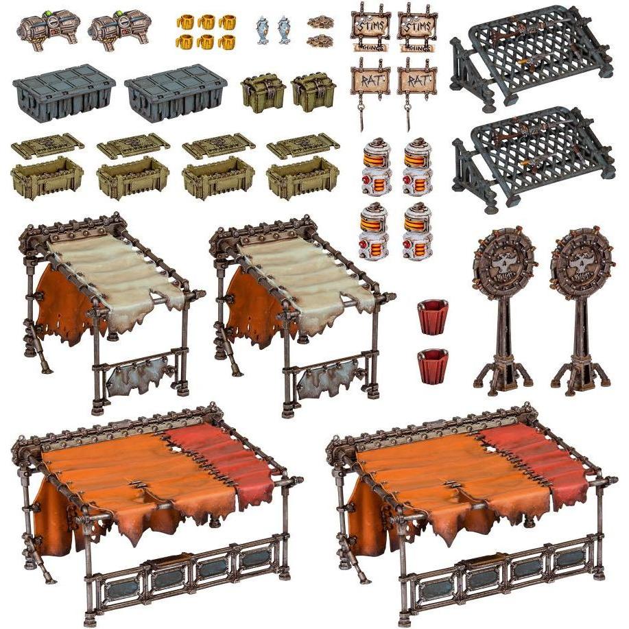 Thumbnail - Games Workshop Zone Mortalis: Underhive Market (Kunststoff)