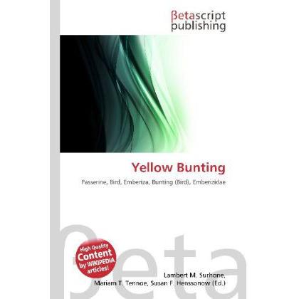Yellow Bunting, Fachbücher
