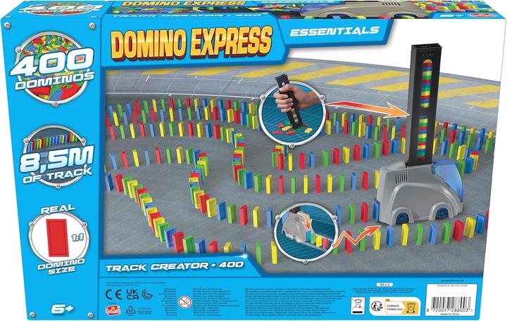 Image du produit Goliath Toys Domino Express Track Creator met 400 Domino's (Allemand, Français, Italien, Anglais)