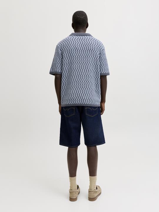 Produktbild Jack & Jones Joraiden Knit Split Neck Polo Styd Ss26 (XL)