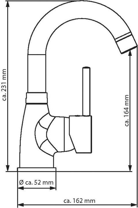 Actual product image Eisl FUTURA Waschtischarmatur Niederdruck