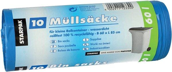 Produktbild Papstar Kehrichtsack (10 x, 60 l)