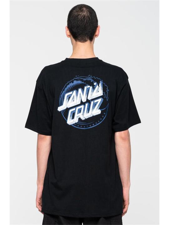 Actual product image Santa Cruz Stipple Wave Dot T-Shirt (S)