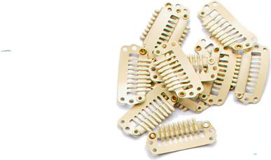 Produktbild Seiseta Metall Clips blond 12 Stk. (Blond)