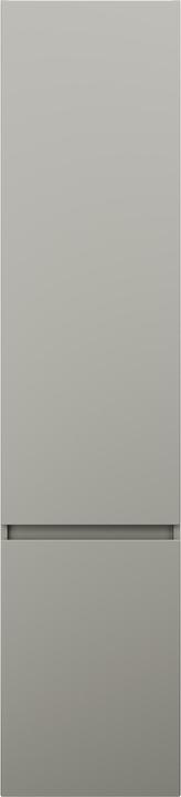 Produktbild burgbad Lin20 Hochschrank Wandhängend mit 1 Türe inklusive Wäschekorb, Türanschlag links, 400x34 (40 x 34.50 x 176 cm)