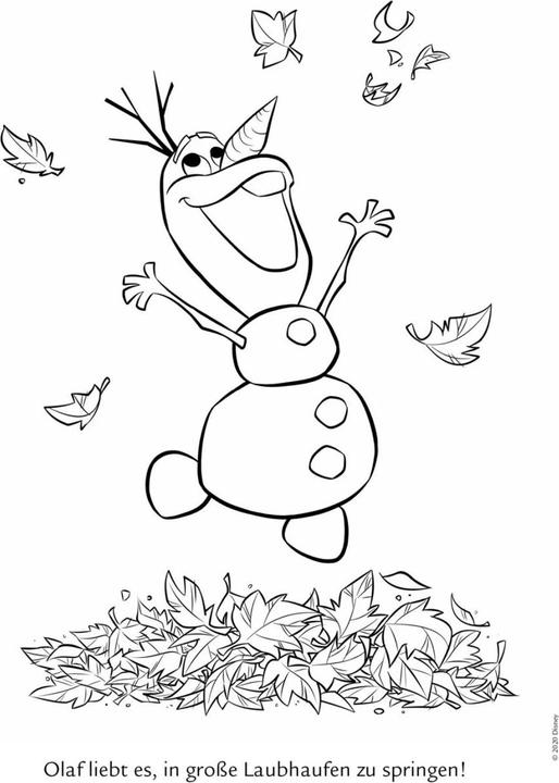 Produktbild Disney Eiskönigin: Malspass mit Olaf