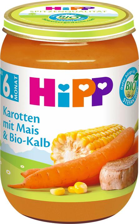 Calf, Maize, Carrots