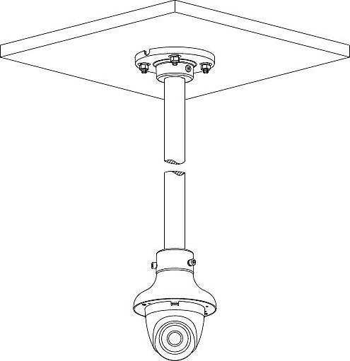 Actual product image Dahua PFA109 (Mounting kit)