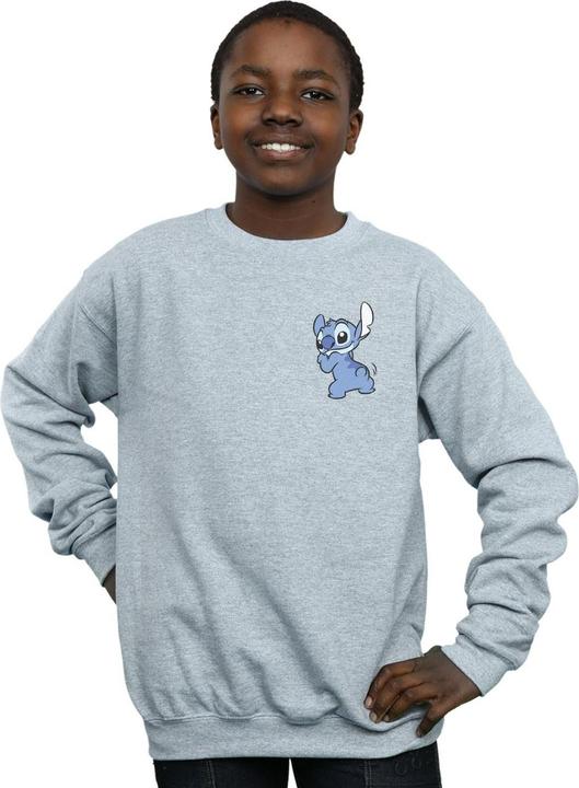 Produktbild Disney Lilo And Stitch Stitch Backside Breast Print Sweatshirt Jungen (152, 158)