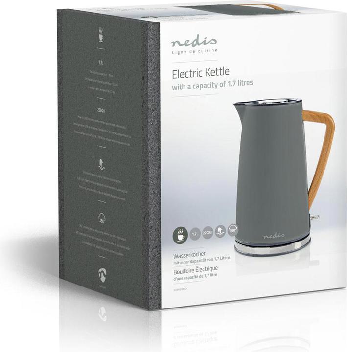 Produktbild Nedis Elektrischer Wasserkocher (1.70 l, EU-Stecker)